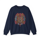 Aztec Skull of Eternity Illustration Unisex Sweatshirt