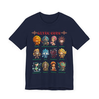 Aztec Gods Chibi Characters Pantheon Unisex T-Shirt