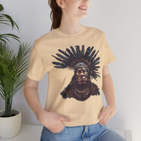 Tribal Feather Headdress Warrior Unisex T-Shirt