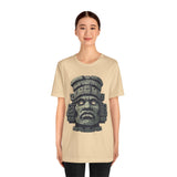 Mayan Sacred Head Stone Unisex T-Shirt