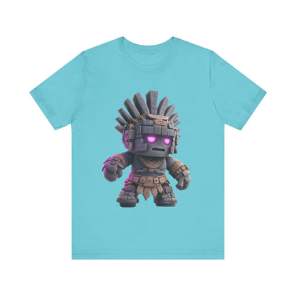 Stone Guardian of the Aztec Realm Unisex T-Shirt