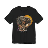Aztec Jaguar Priestess Oracle Unisex T-Shirt