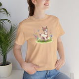 Baby Llama Inca Blossom Crown Unisex T-Shirt