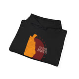 Maya Culture Profile Portrait Unisex Hoodie