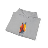 Andean Couple Poncho Art Unisex Hoodie