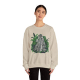 Ancient Mayan Jungle Temple Steps Unisex Sweatshirt