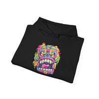 Graffiti Mayan Skull Cartoon Style Unisex Hoodie