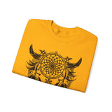 Tribal Thunderbird Sacred Symbol Illustration Unisex Sweatshirt