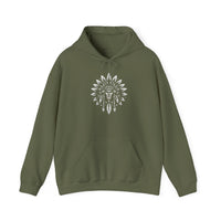 Sacred Tribal Chief Emblem Illustration Unisex Hoodie