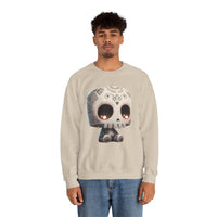 Adorable Tribal Aztec Skull Glow Unisex Sweatshirt