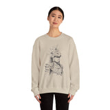 Young Jaguar Warrior Sketch Unisex Sweatshirt