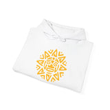 Mesoamerican Sun Face Unisex Hoodie