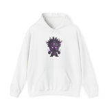 Aztec Shadow Warrior God with Glowing Eyes Unisex Hoodie