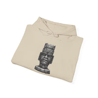 Mesoamerican Monolith Head Unisex Hoodie