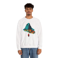 Machu Picchu Minimalist Sacred City Unisex Sweatshirt