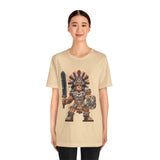 Aztec Blade Hero Pixel Art Unisex T-Shirt