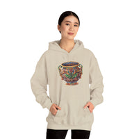 Mesoamerican Ornate Ceremonial Urn Unisex Hoodie