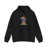 Eye of the Sun Pyramid Illustration Unisex Hoodie