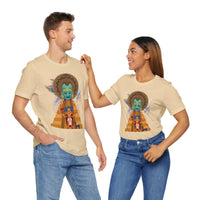Celestial Aztec Ritual Illustration Unisex T-Shirt