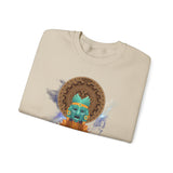 Celestial Aztec Ritual Illustration Unisex Sweatshirt