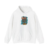 Wild Desert Bloom Cactus Illustration Unisex Hoodie