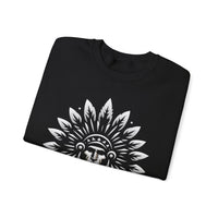 Sacred Tribal Chief Emblem Illustration Unisex Sweatshirt