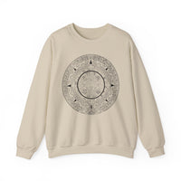 Mayan Calendar Illustration Unisex Sweatshirt