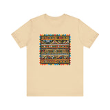Pre-Columbian Tribal Stripe Pattern Unisex T-Shirt