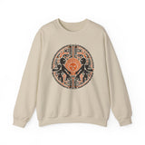 Sun Worshippers Inca Glyph Layout Unisex Sweatshirt