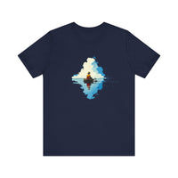 Lake Titicaca Minimalist Landscape Unisex T-Shirt