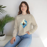 Lake Titicaca Minimalist Landscape Unisex Sweatshirt