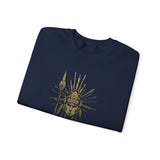 Golden Shaman Tribal Symbol Line Art Unisex Sweatshirt