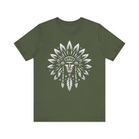 Sacred Tribal Chief Emblem Illustration Unisex T-Shirt