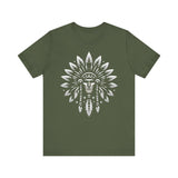 Sacred Tribal Chief Emblem Illustration Unisex T-Shirt