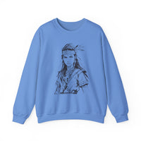 Inca Warrior Woman Fierce Andean Spirit Design Unisex Sweatshirt