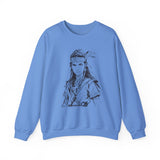Inca Warrior Woman Fierce Andean Spirit Design Unisex Sweatshirt