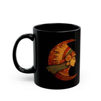 Mama Killa Crescent Headdress Inca Style Black Mug