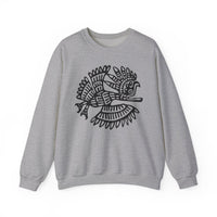Celestial Mayan Bird Symbol Unisex Sweatshirt