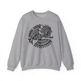 Celestial Mayan Bird Symbol Unisex Sweatshirt