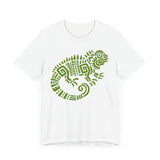 Mayan Aztec Totem Symbol of Iguana Unisex T-Shirt