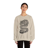 Dragon Aztec Illustration Unisex Sweatshirt