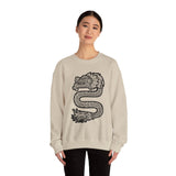 Dragon Aztec Illustration Unisex Sweatshirt