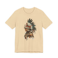 Watercolor Tribal Aztec Warrior Unisex T-Shirt