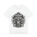 Ah Puch Death God Petroglyph Skull Unisex T-Shirt