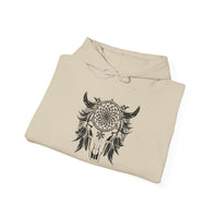 Tribal Thunderbird Sacred Symbol Illustration Unisex Hoodie