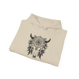 Tribal Thunderbird Sacred Symbol Illustration Unisex Hoodie