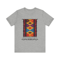 Indigenous Andean Geometric Textile Pattern Unisex T-Shirt