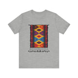 Indigenous Andean Geometric Textile Pattern Unisex T-Shirt