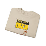 Sacred Inca Llama Emblem Unisex Sweatshirt
