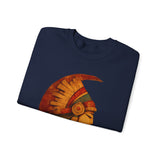 Mama Killa Crescent Headdress Inca Style Unisex Sweatshirt